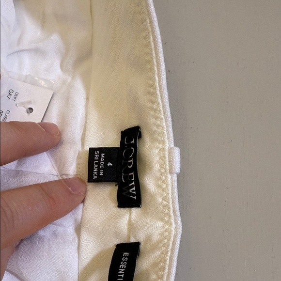 J. Crew Wide-leg Essential pant in linen Size 4 - Picture 12 of 14